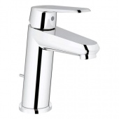 Смеситель для раковины GROHE Eurodisc Cosmopolitan с донным клапаном, уменьшенный, 23049002 — фото, характеристики, купить в SMOLENSK-CLIMBO