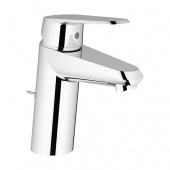 Смеситель для раковины GROHE Eurodisc Cosmopolitan с донным клапаном и низким изливом, 33190002 — фото, характеристики, купить в SMOLENSK-CLIMBO