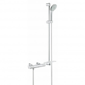 Термостатический смеситель для душа GROHE Grohtherm 1000 Cosmopolitan New с душевым гарнитуром (штанга 900 мм), хром (34321002) — фото, характеристики, купить в SMOLENSK-CLIMBO