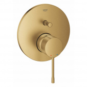 Смеситель однорычажный для ванны GROHE Essence, круглая розетка, холодный рассвет матовый (24058GN1) — фото, характеристики, купить в SMOLENSK-CLIMBO