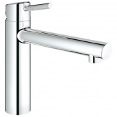 Смеситель для кухни GROHE Concetto с высоким изливом, 31128001 — фото, характеристики, купить в SMOLENSK-CLIMBO
