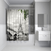 541P18Ri11 Штора для ванной комнаты, коллекция Basic — фото, характеристики, купить в SMOLENSK-CLIMBO