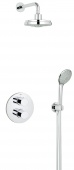 Термостат для душа GROHE Grohtherm 3000 Cosmopolitan с душевым гарнитуром (со встраиваемым механизмом), 34399000 — фото, характеристики, купить в SMOLENSK-CLIMBO