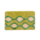 Коврик для ванной комнаты, 50*80 см, акрил, Curved Lines, green, IDDIS, 402A580I12 — фото, характеристики, купить в SMOLENSK-CLIMBO