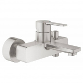 Смеситель для ванны GROHE Lineare New, суперсталь (33849DC1) — фото, характеристики, купить в SMOLENSK-CLIMBO