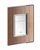 Панель смыва для унитаза GROHE Skate Cosmopolitan Wood (3 режима смыва), 38849HP0 — фото, характеристики, купить в SMOLENSK-CLIMBO