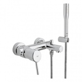 Смеситель для ванны GROHE Concetto с душевым гарнитуром, 32212001 — фото, характеристики, купить в SMOLENSK-CLIMBO