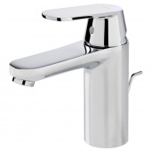 Смеситель для раковины GROHE Eurosmart Cosmopolitan с донным клапаном, средний излив, 23325000 — фото, характеристики, купить в SMOLENSK-CLIMBO