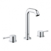 Смеситель для раковины GROHE Essence+  с донным клапаном и низким изливом, 20296001 — фото, характеристики, купить в SMOLENSK-CLIMBO