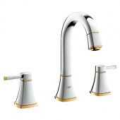 Смеситель для раковины GROHE Grandera с донным клапаном и высоким изливом, 20389IG0 — фото, характеристики, купить в SMOLENSK-CLIMBO