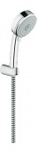Душевой набор GROHE Tempesta Cosmopolitan 3 режима с ограничением расхода воды, 27588001 — фото, характеристики, купить в SMOLENSK-CLIMBO