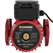 ROMMER Насос циркуляционный 32-60F 220V — фото, характеристики, купить в SMOLENSK-CLIMBO