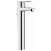 Смеситель для раковины GROHE BauLoop с донным клапаном, свободностоящий, хром (32856000) — фото, характеристики, купить в SMOLENSK-CLIMBO