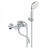 Смеситель универсальный GROHE Costa S с душевым гарнитуром New Tempesta 100, один режим, 9,5 л/мин, хром (2679210A) — фото, характеристики, купить в SMOLENSK-CLIMBO