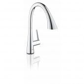 Смеситель для кухни GROHE Zedra Touch cенсорный однорычажный, хром (30219002) — фото, характеристики, купить в SMOLENSK-CLIMBO