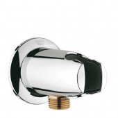 Подключение для душевого шланга GROHE Movario с держателем, 28406000 — фото, характеристики, купить в SMOLENSK-CLIMBO