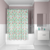 Штора для ванной комнаты, 180*180см, PEVA, P09PV11i11, IDDIS — фото, характеристики, купить в SMOLENSK-CLIMBO
