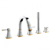 Смеситель для ванны GROHE Grandera с душевым гарнитуром, 19919IG0 — фото, характеристики, купить в SMOLENSK-CLIMBO