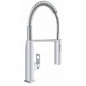 Смеситель для кухни GROHE Eurocube профессиональный, хром (31395000) — фото, характеристики, купить в SMOLENSK-CLIMBO