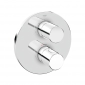 Термостат для ванны GROHE Grohtherm 3000 Cosmopolitan с переключателем (верхняя монтажная часть), 19468000 — фото, характеристики, купить в SMOLENSK-CLIMBO