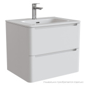 Тумба подвесная, белый, 60 см, Edifice,  IDDIS, EDI60W0i95. Подходит умывальник  0106000i28 — фото, характеристики, купить в SMOLENSK-CLIMBO