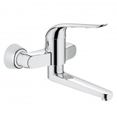 Смеситель для раковины GROHE Euroeco Special (вынос 257 мм, длина рычага 170 мм), 32773000 — фото, характеристики, купить в SMOLENSK-CLIMBO