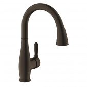 Смеситель для кухни однорычажный GROHE Parkfield с выдвижной лейкой, бронза (30213ZC1) — фото, характеристики, купить в SMOLENSK-CLIMBO