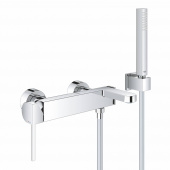 Смеситель для ванны GROHE Plus, настенный монтаж (33547003) — фото, характеристики, купить в SMOLENSK-CLIMBO
