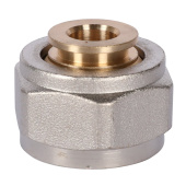 ROMMER Фитинг компрессионный для труб PEX-AL-PEXc 20х2,9х3/4 — фото, характеристики, купить в SMOLENSK-CLIMBO