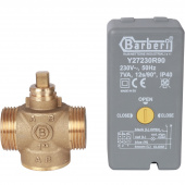 STOUT Компактный 2-Ходовой зональный клапан, сервопривод 230V, с кабелем 1м., НР 1" — фото, характеристики, купить в SMOLENSK-CLIMBO