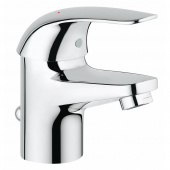 Смеситель для раковины GROHE Euroeco с донным клапаном, хром (23262000) — фото, характеристики, купить в SMOLENSK-CLIMBO