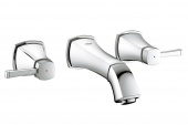 Смеситель для раковины GROHE Grandera (верхняя монтажная часть, вынос 234 мм), 20415000 — фото, характеристики, купить в SMOLENSK-CLIMBO
