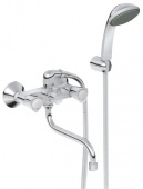 Смеситель для ванны GROHE Costa S с душевым гарнитуром, 26792001 — фото, характеристики, купить в SMOLENSK-CLIMBO