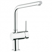 Смеситель для кухни GROHE Minta с L-изливом, 31375000 — фото, характеристики, купить в SMOLENSK-CLIMBO