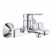 Смеситель для ванны GROHE BauEdge, настенный монтаж (23605000) — фото, характеристики, купить в SMOLENSK-CLIMBO