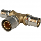 STOUT Тройник переходной 20х26х20 для металлопластиковых труб прессовой (SFP-0005-202620) — фото, характеристики, купить в SMOLENSK-CLIMBO
