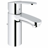 Смеситель для раковины GROHE Eurostyle Cosmopolitan с донным клапаном и ограничением расхода воды, 3355220E — фото, характеристики, купить в SMOLENSK-CLIMBO