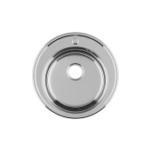 Мойка, нержавеющая cталь, полированная, D510, Basic, IDDIS, BAS51P0i77 — фото, характеристики, купить в SMOLENSK-CLIMBO