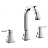 Смеситель для раковины GROHE Grandera с донным клапаном и высоким изливом, 20389000 — фото, характеристики, купить в SMOLENSK-CLIMBO