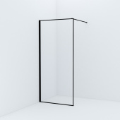 Душевая перегородка Walk In, черный 90x195, Slide, IDDIS, SLI8BS9i23 — фото, характеристики, купить в SMOLENSK-CLIMBO