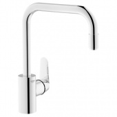 Смеситель для кухни GROHE Eurodisc Cosmopolitan с выдвижным изливом, 31122002 — фото, характеристики, купить в SMOLENSK-CLIMBO