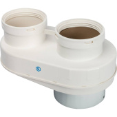 STOUT Элемент дымохода DN80/80 адаптер для подкл. разд. труб (совместимый Vaillant,Ptotherm New ) PP-Ryton — фото, характеристики, купить в SMOLENSK-CLIMBO