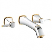 Смеситель для раковины GROHE Grandera на 3 отверстия (верхняя монтажная часть, вынос 234 мм), 20415IG0 — фото, характеристики, купить в SMOLENSK-CLIMBO