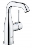 Смеситель для раковины GROHE Essence+ с цепочкой и средним изливом, 23480001 — фото, характеристики, купить в SMOLENSK-CLIMBO