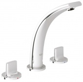 Смеситель для раковины GROHE Ondus с донным клапаном, 20178000 — фото, характеристики, купить в SMOLENSK-CLIMBO