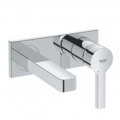 Смеситель для раковины GROHE Lineareна (верхняя монтажная часть, вынос 153 мм), 19409000 — фото, характеристики, купить в SMOLENSK-CLIMBO