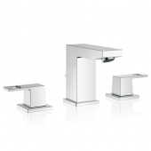 Смеситель для раковины GROHE Eurocube с донным клапаном, 20351000 — фото, характеристики, купить в SMOLENSK-CLIMBO