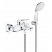 Смеситель GROHE Eurostyle New для ванны с душевым набором, хром (3359230A) — фото, характеристики, купить в SMOLENSK-CLIMBO