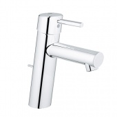 Смеситель для раковины GROHE Concetto с донным клапаном, средний излив, 23450001 — фото, характеристики, купить в SMOLENSK-CLIMBO