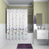 B12P118i11 Штора для ванной комнаты, коллекция Basic — фото, характеристики, купить в SMOLENSK-CLIMBO